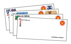 Full Color Digital Envelopes